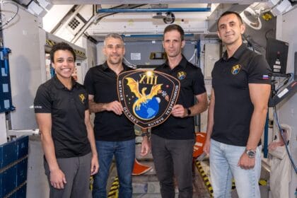 SpaceX Crew Dragon docked to the International Space Station