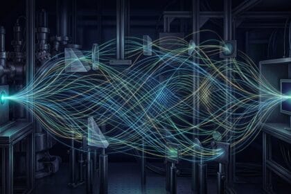 Quantum probability amplitudes interfering to produce a measurable outcome